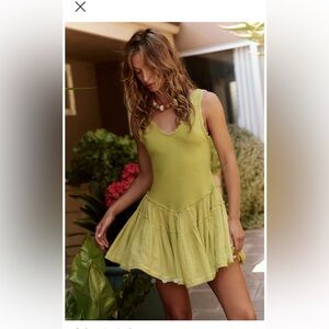 Free People Izi Drop Waist Mini small NWT $78
